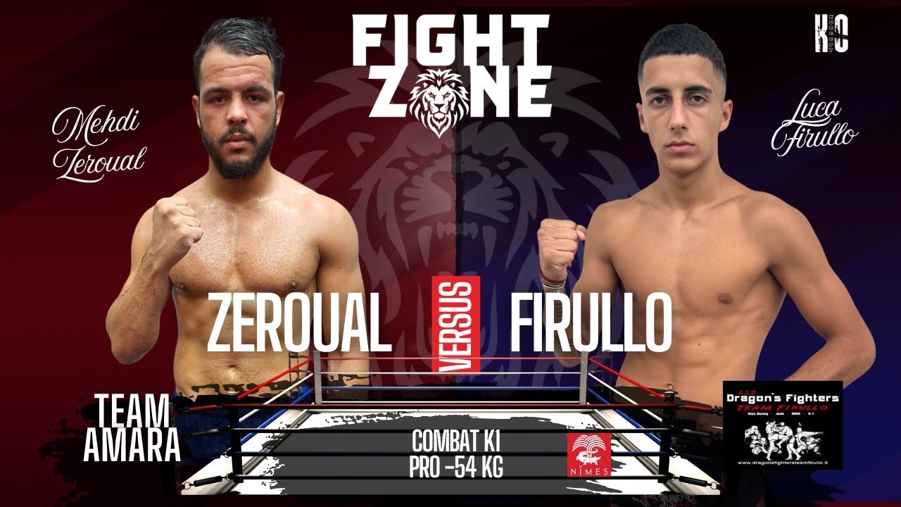 Medhi ZEROUAL vs Luca FIRULLO By @vxstv #fightzone #nimes