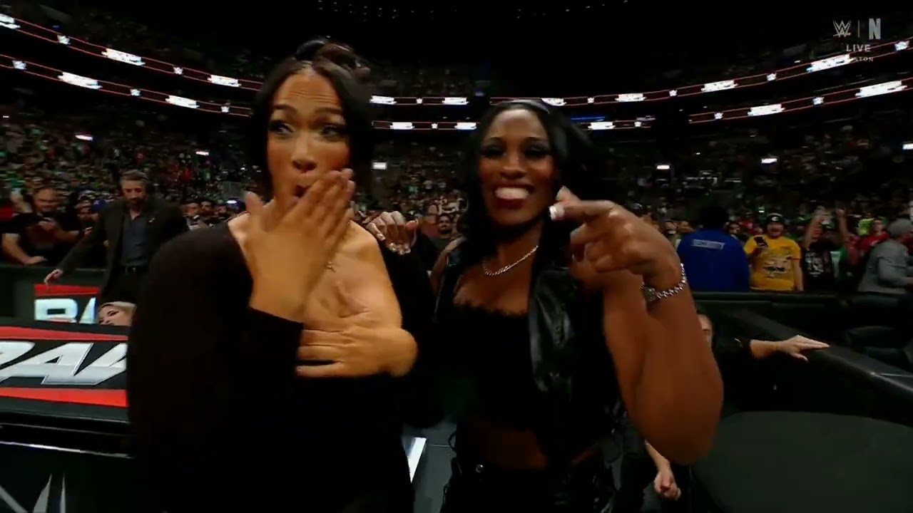 WWE RAW IYO SKY AND RHEA RIPLEY ENTRANCE 11/10/25