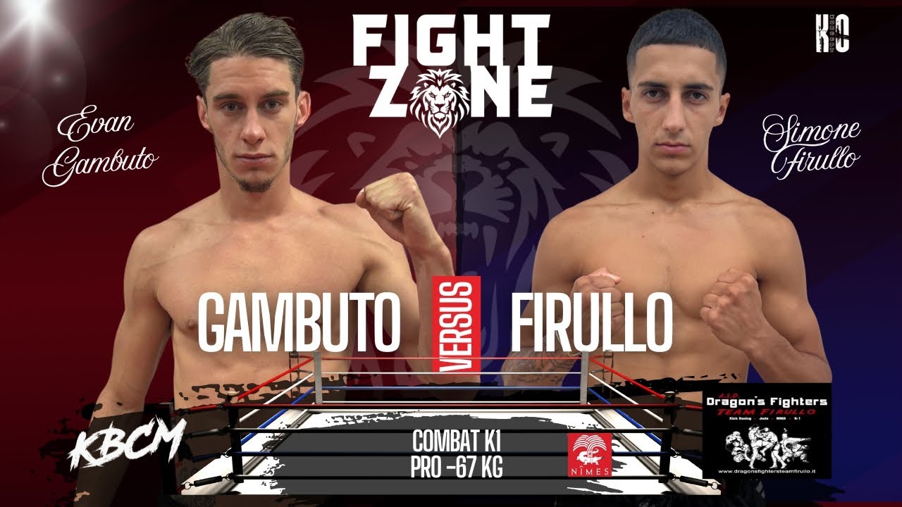 Evan GAMBUTO vs Simone FIRULLO By @vxstv #fightzone #nimes