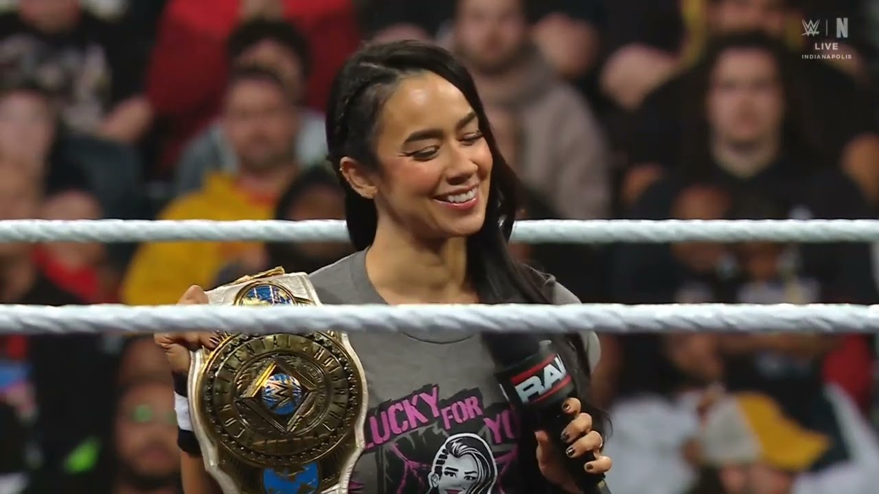 WWE RAW AJ LEE ENTRANCE 03/02/26 