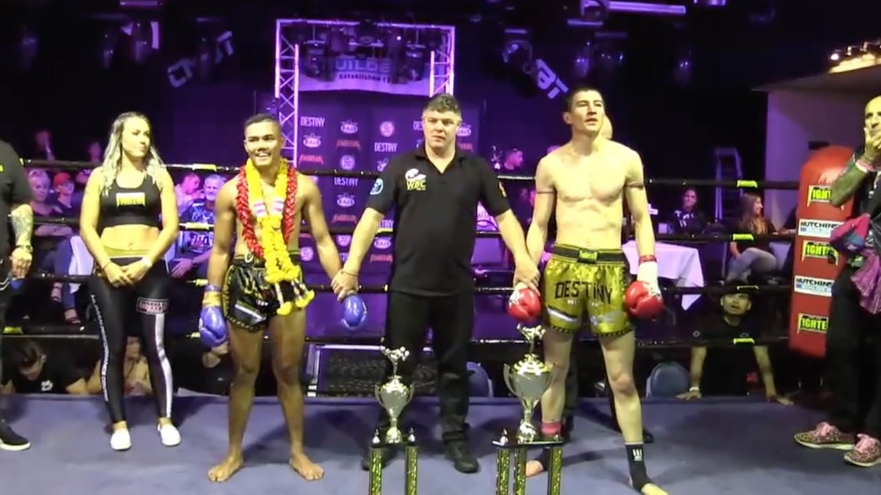 Albert Tuua Vs Jason Scott - Destiny Muay Thai 23