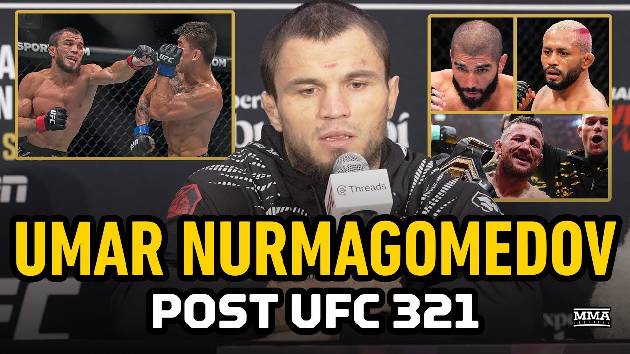 Umar Nurmagomedov Reacts To Win Over Mario Bautista, Open To Merab, Zahabi or Figueiredo Next
