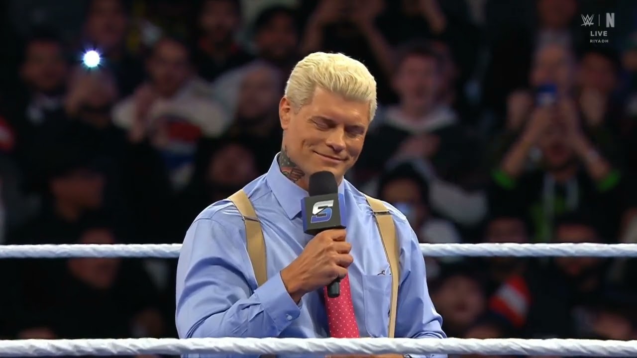 WWE SMACKDOWN CODY RHODES ENTRANCE 01/30/26