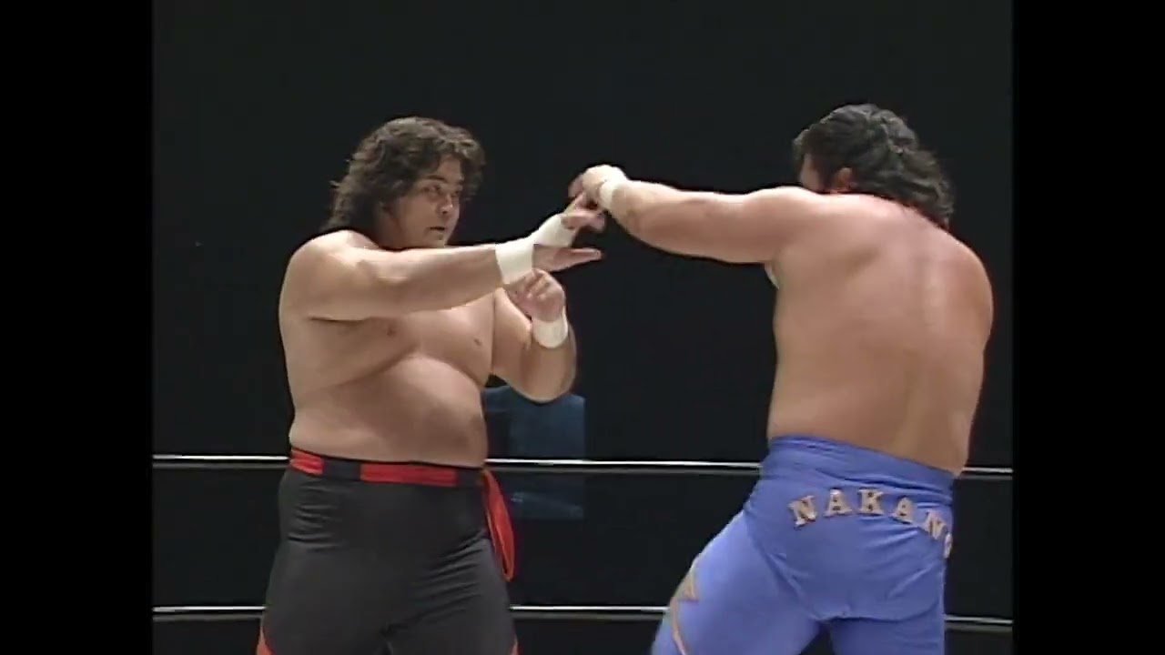 Masahito Kakihara & Tatsuo Nakano vs Shinya Hashimoto & Akira Nogami (UWFi 10-28-95)