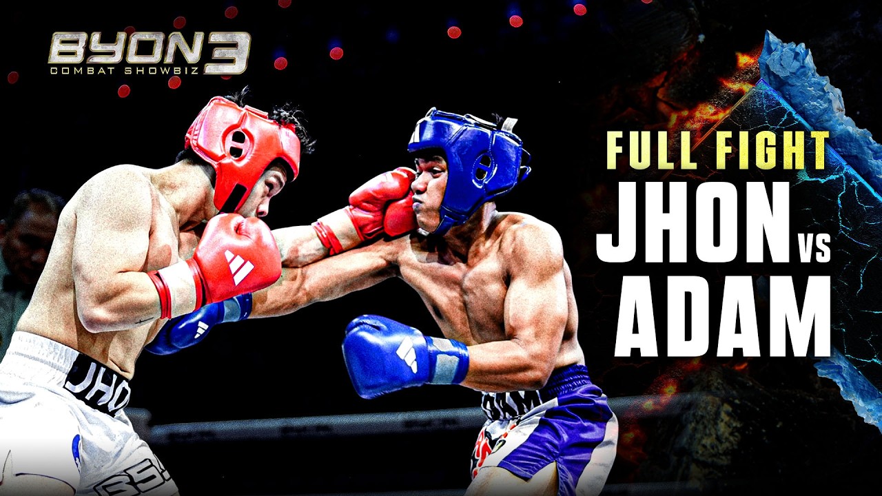 JHON VS ADAM MAULANA (BYON COMBAT SHOWBIZ VOL.3) FREE FIGHT