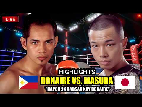 DONAIRE vs MASUDA HIGHLIGHTS | DONAIRE 2X PINABAGSAK ANG HAPON!