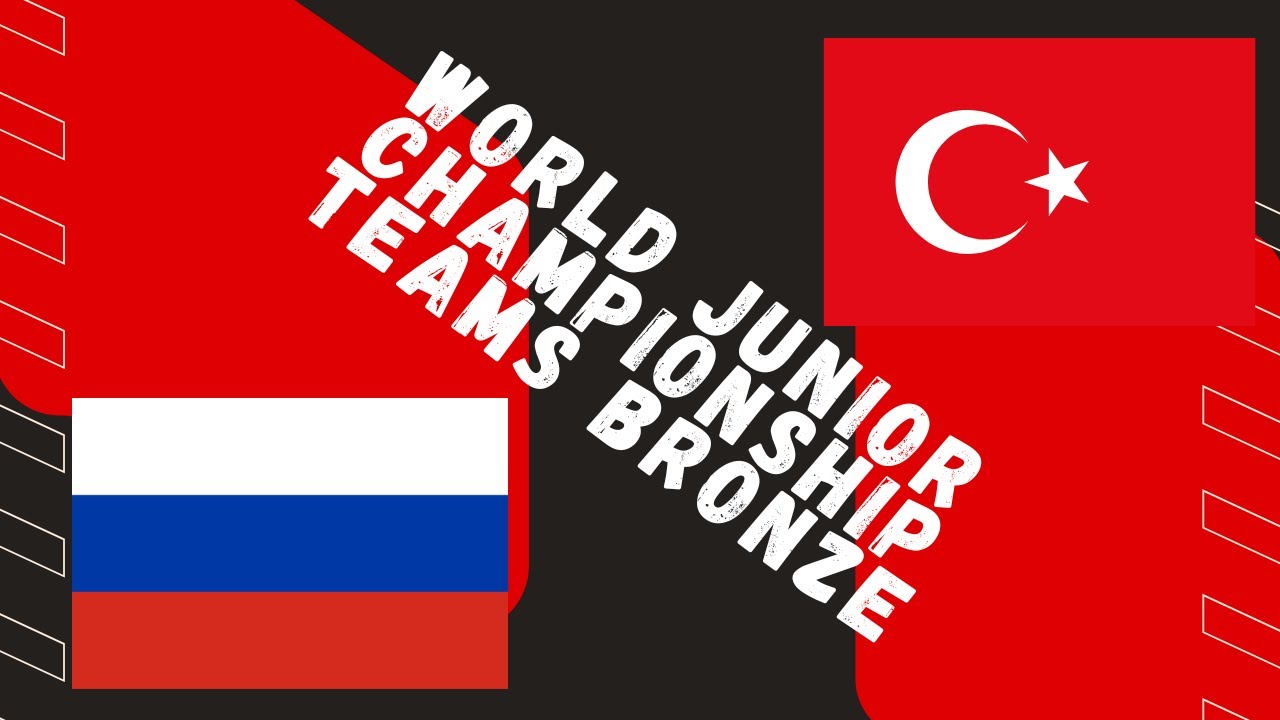 Türkiye VS RUSSIA Lima Juniors World Championships Teams 2025 Bronze