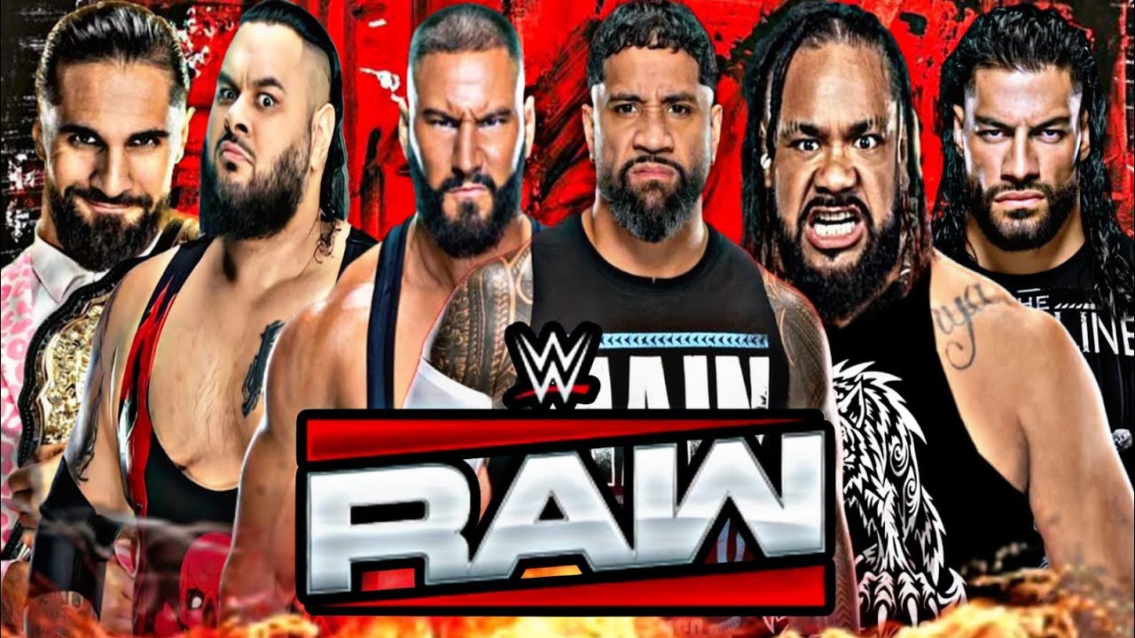 FULL MATCH-Roman Renigs, Jacob Fatu & Jey Uso Vs. Seth Rollins, Bron Breaker, Bronson Reed :WWE RAW 