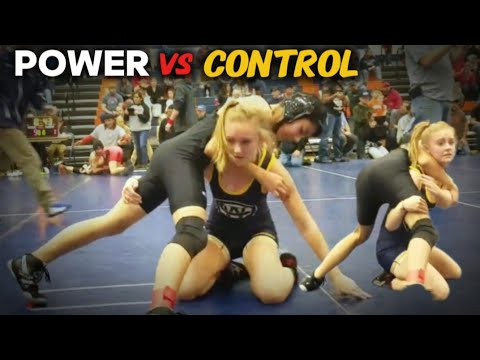 WHEN POWER MEETS CONTROL 🛡️ GIRL VS BOY WRESTLING #bjj #wrestling #grappling #mma 