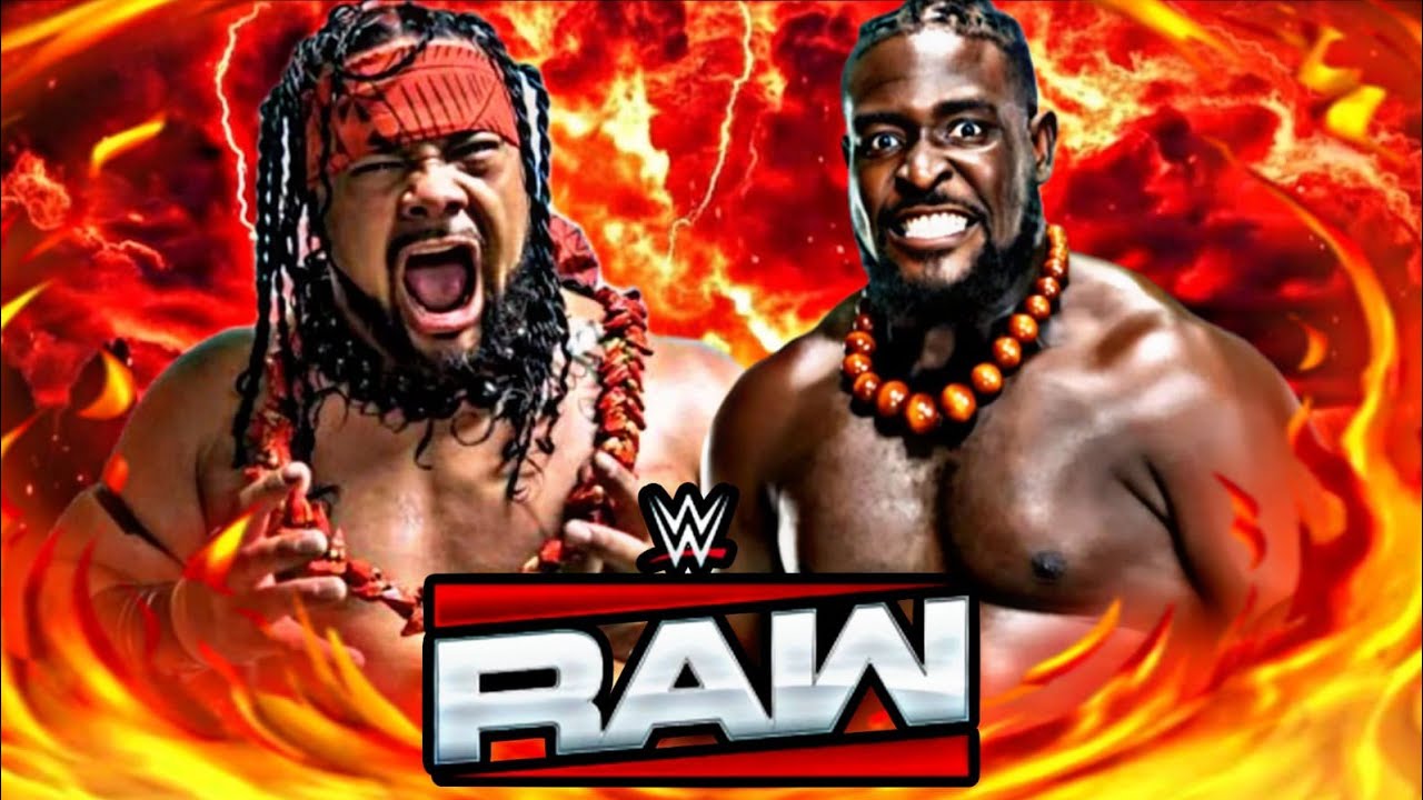 Jacob Fatu Vs Oba Femi Wwe Raw Netflix 15 Jan 2026 wwe2k25 Simulation - FULL MATCH