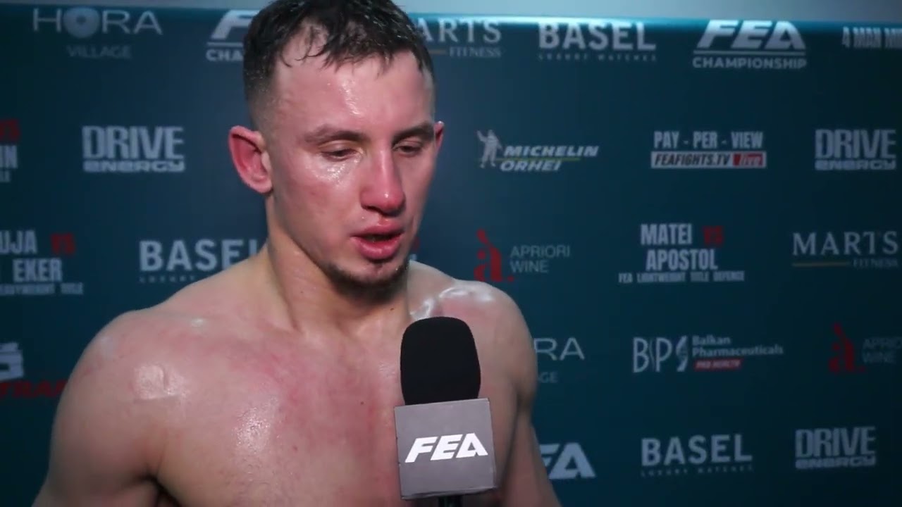 Fighters' Statements After the Semifinal Fights of the FEA Grand Prix Welterweight.