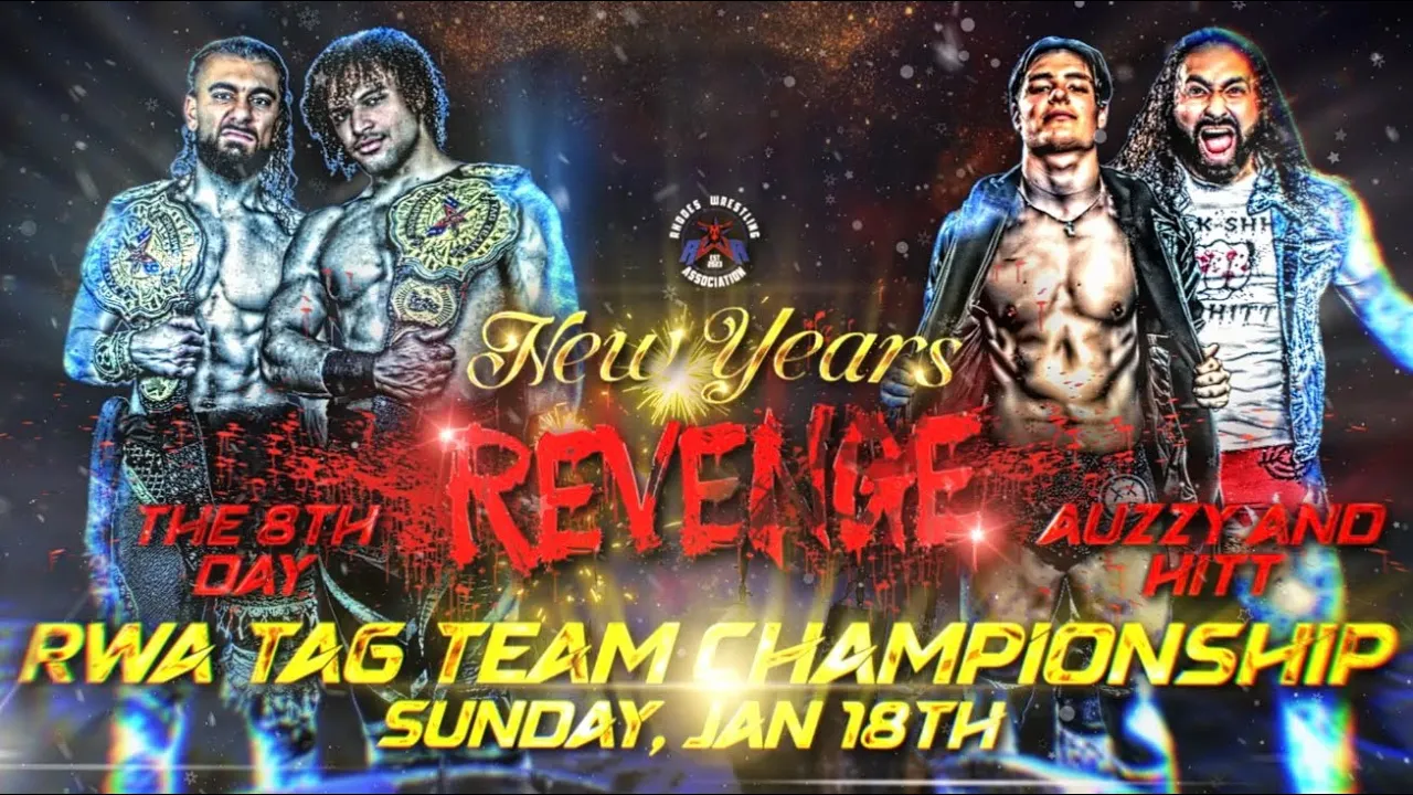 FULL MATCH | Tag Team Championship: The 8th Day(c) vs Auzzy and HiTT | Rhodes Wrestling Association