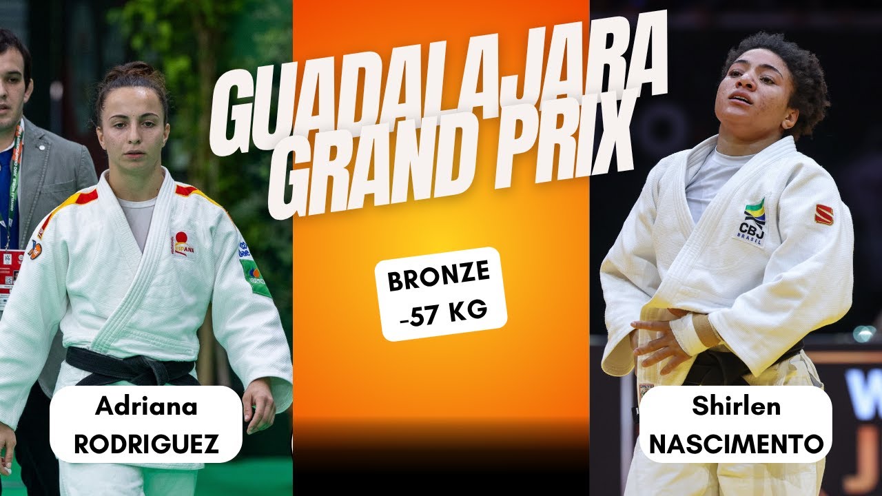 Adriana RODRIGUEZ SALVADOR VS Shirlen NASCIMENTO Guadalajara Grand Prix 2025 Bronze medal -57 kg