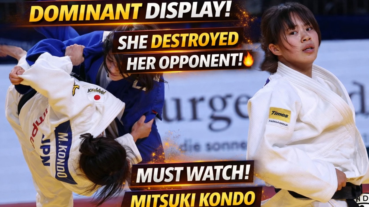 Mitsuki KONDO 🇯🇵 近藤美月 WINS GOLD! 🥇 | -48kg Upper Austria GP 2026🔥