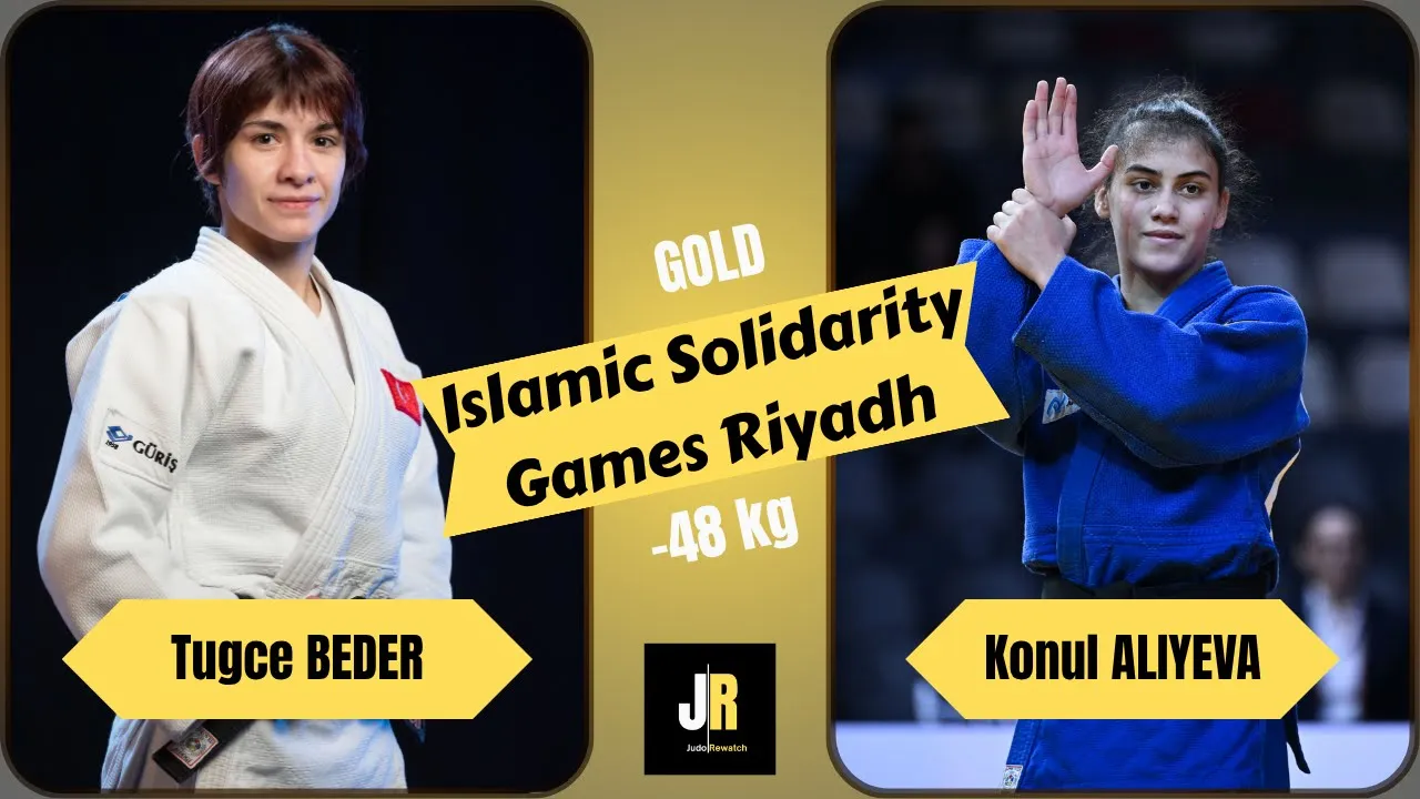 Tugce BEDER VS Konul ALIYEVA Islamic Solidarity Games Riyadh JUDO | GOLD medal contest -48 kg
