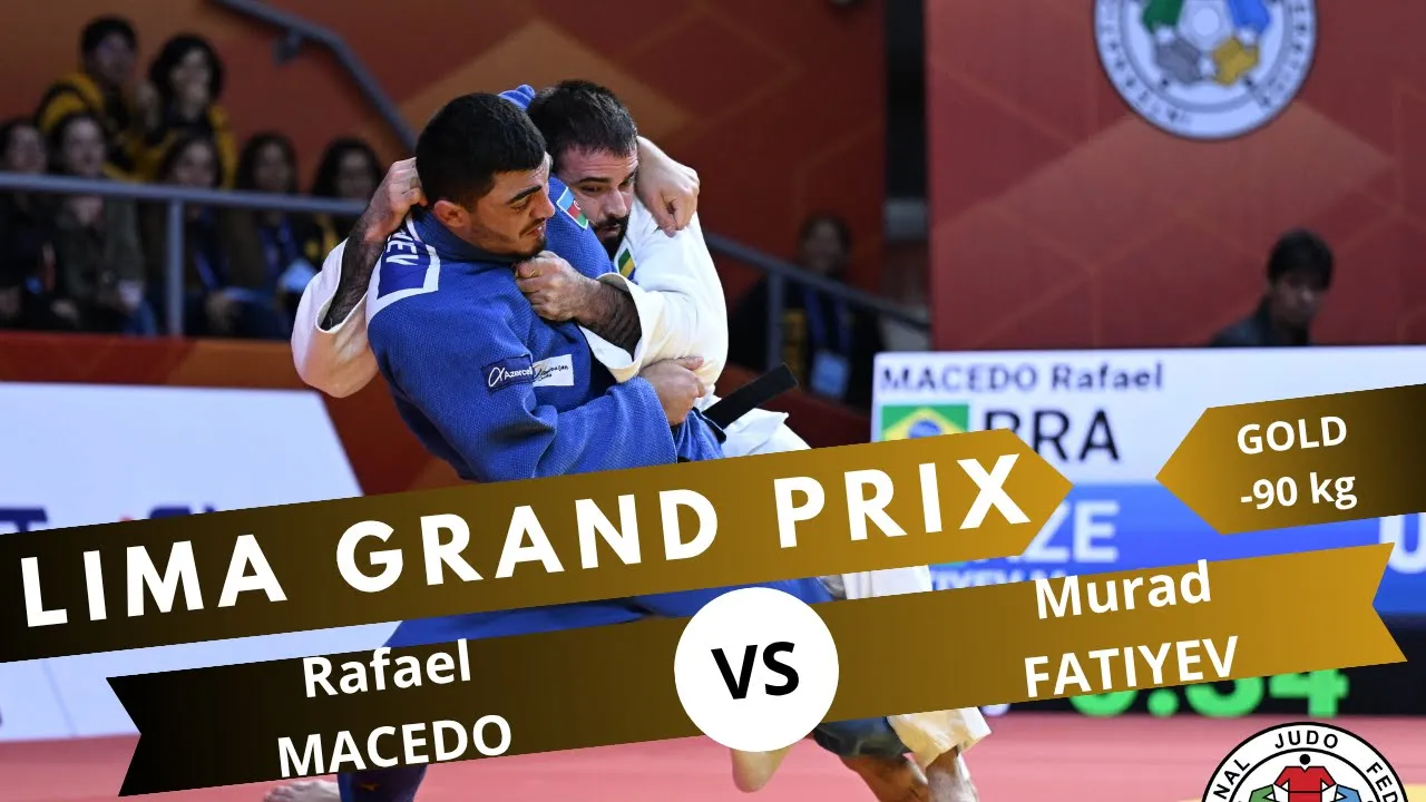 Rafael MACEDO VS Murad FATIYEV Lima Grand Prix 2025 GOLD medal contest -90 kg