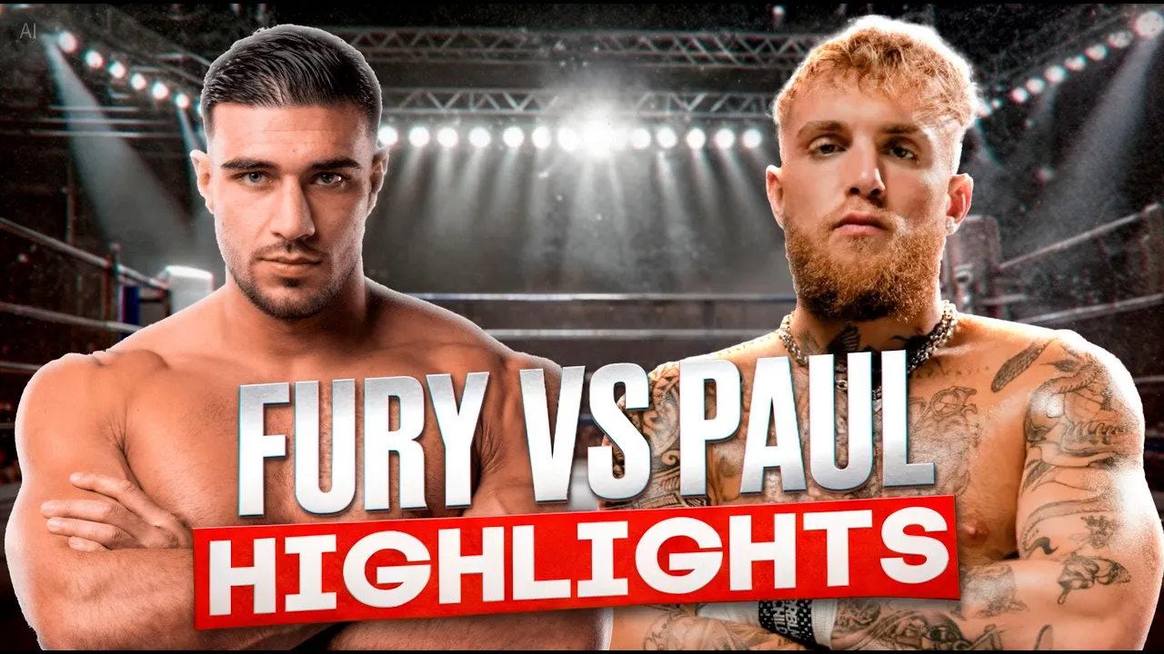 Boxing Showdown! Jake Paul (USA) vs Tommy Fury (UK) | Fight Highlights