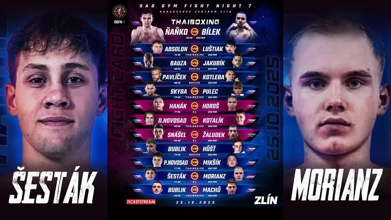 ŠESTÁK  vs  MORIANZ  -  K1 -  HIGHLIGHT