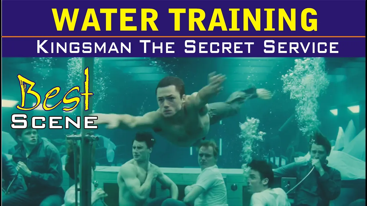 Best Action Water Training Scene Kingsman The Secret Service 2014 watch at beas rang