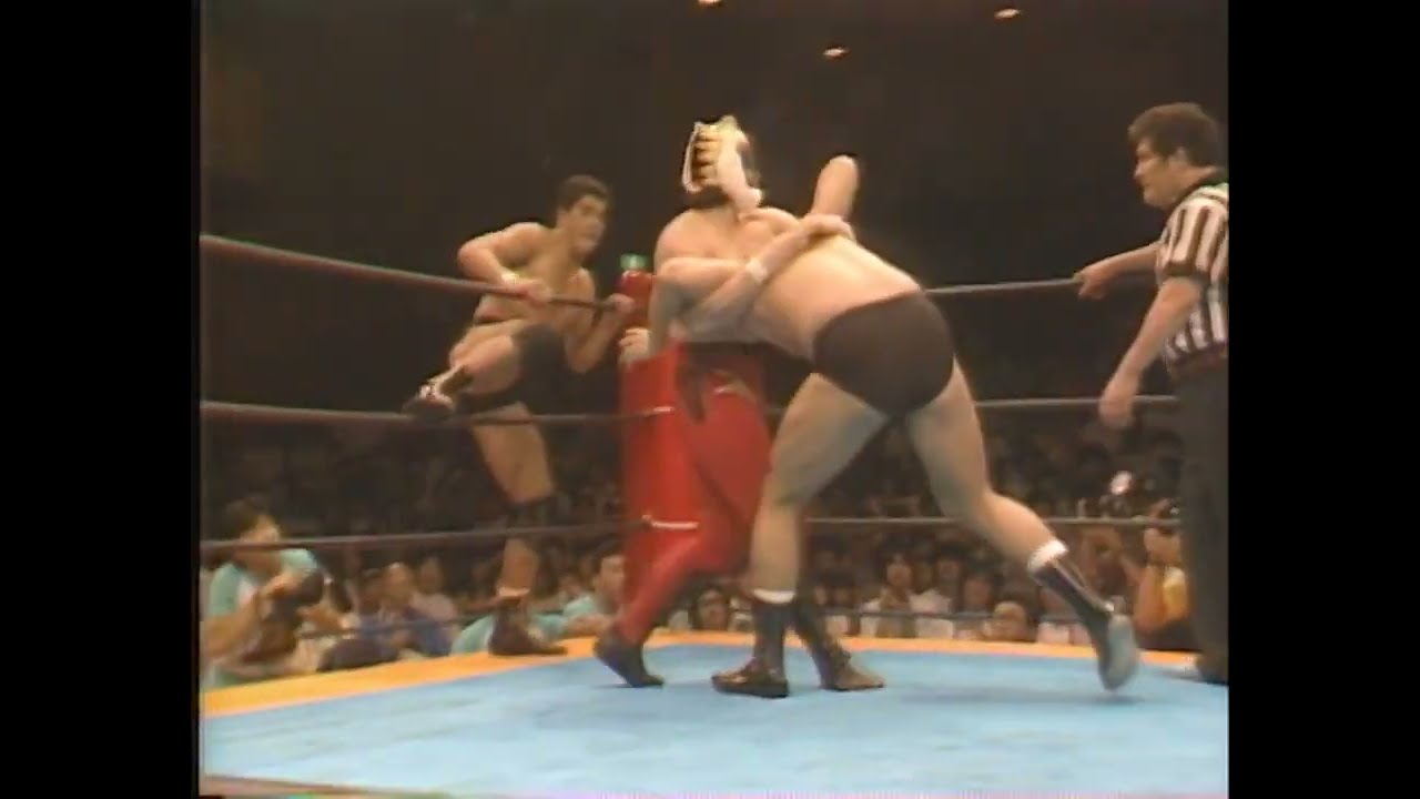 Akira Maeda & Yoshiaki Fujiwara vs Super Tiger & Nobuhiko Takada (UWF 7-23-1984)