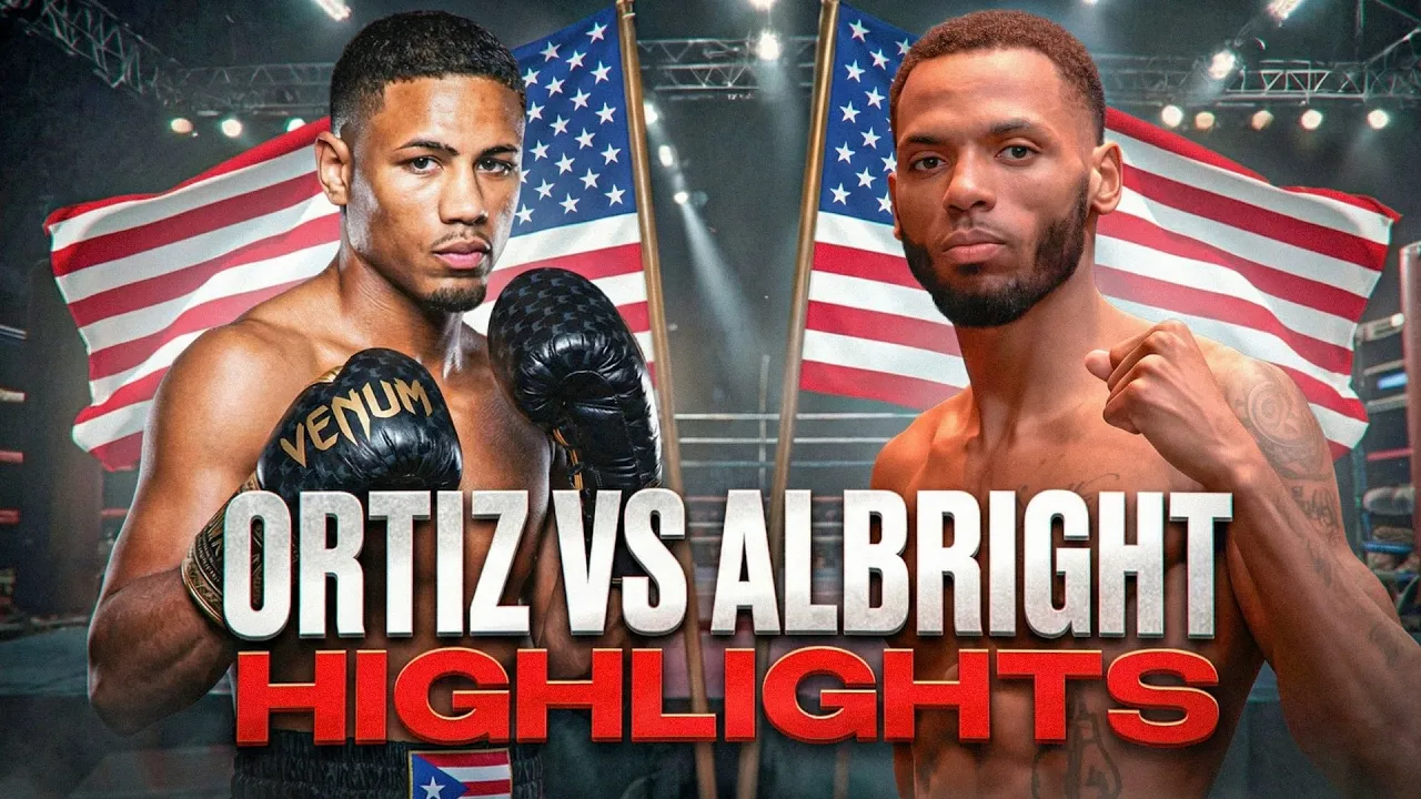 Boxing Showdown! Jamaine Ortiz (USA) vs Nahir Albright (USA) | Full Fight Highlights