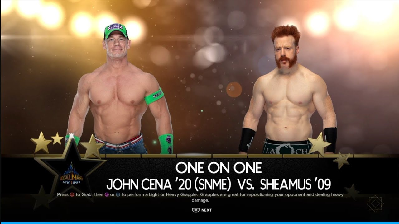 John Cena vs Sheamus. WrestleMania 29. WWE 2K24
