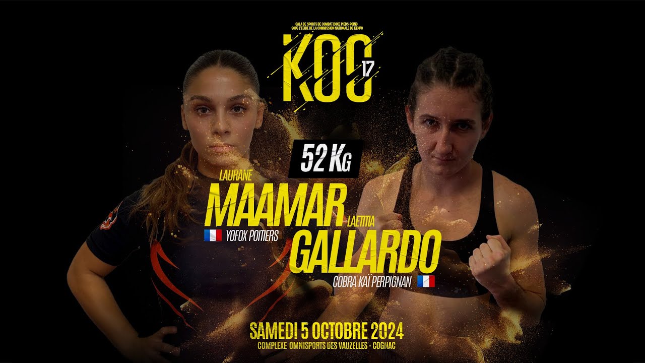 Laetitia GALARDO vs Laurane MAAMAR By #vxs #koc 17 #cognac