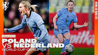 Four goals and a draw in Gdánsk 🤝 | Highlights Poland - Nederland (World Cup qualifier)