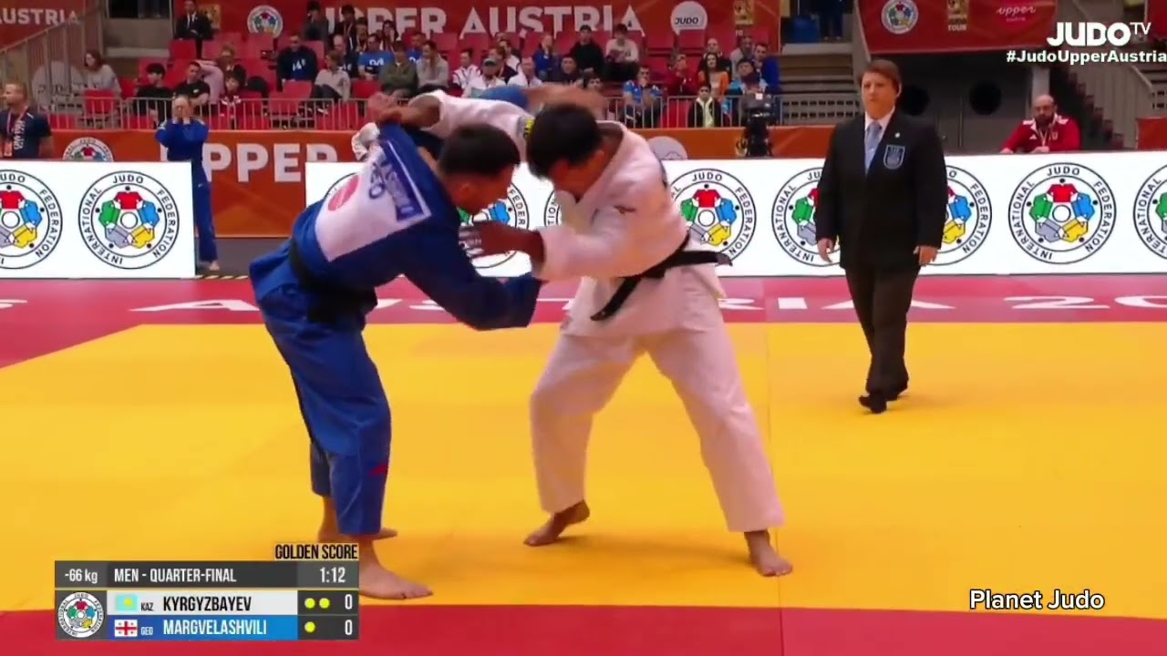 Gusman KYRGYZBAYEV 🇰🇿 🆚️ Vazha MARGVELASHVILI 🇬🇪 | четвертьфинал/-66кг | Гран При Австрия 2026