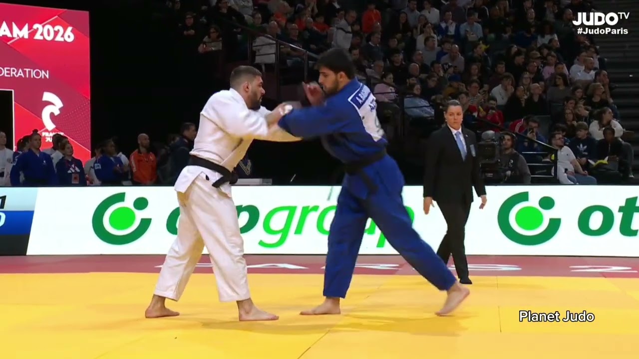 Gennaro PIRELLI 🇮🇹 🆚️ Azhdar BAGHIROV 🇦🇿 | 1/8 финала /-100кг | Большой Шлем Париж 2026