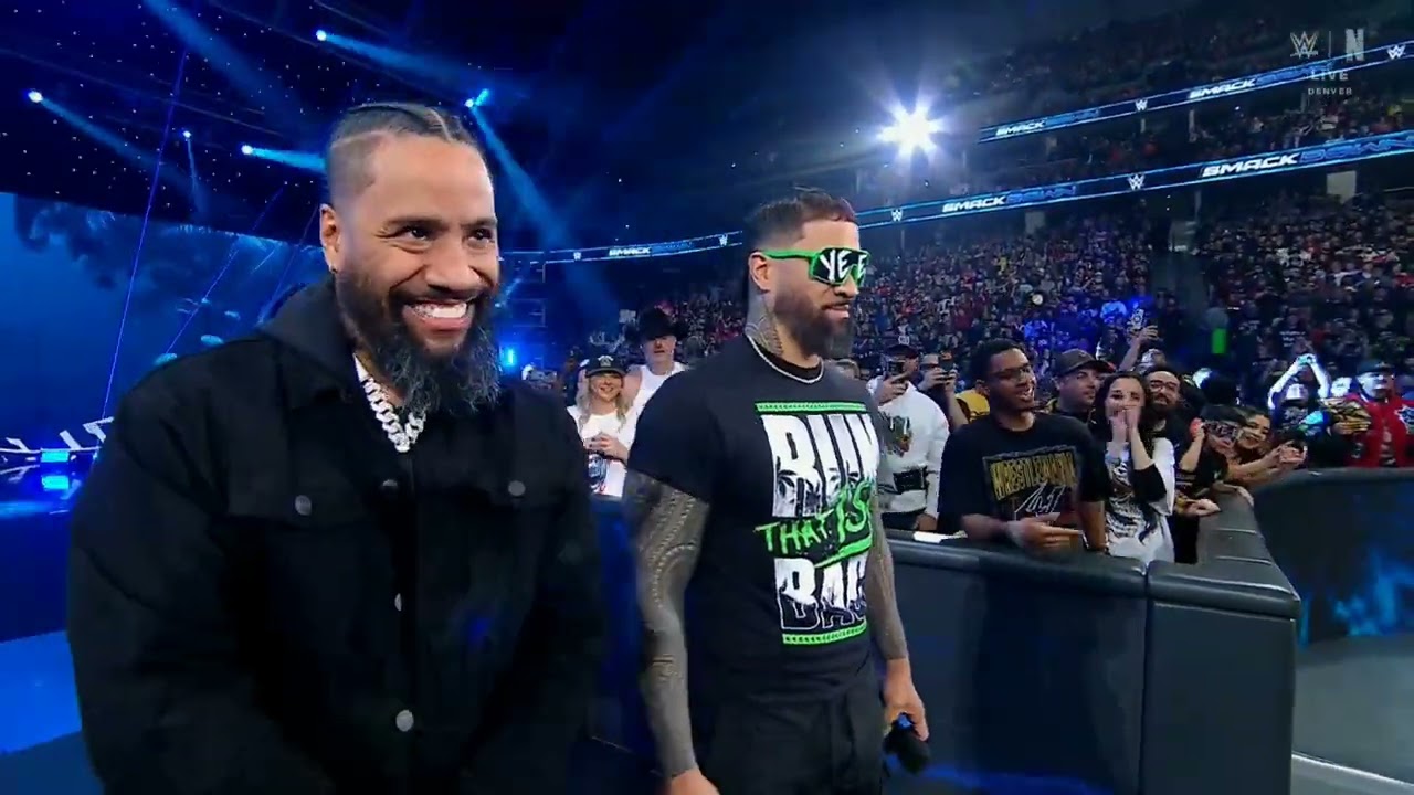 WWE SMACKDOWN THE USOS ENTRANCE 11/21/25