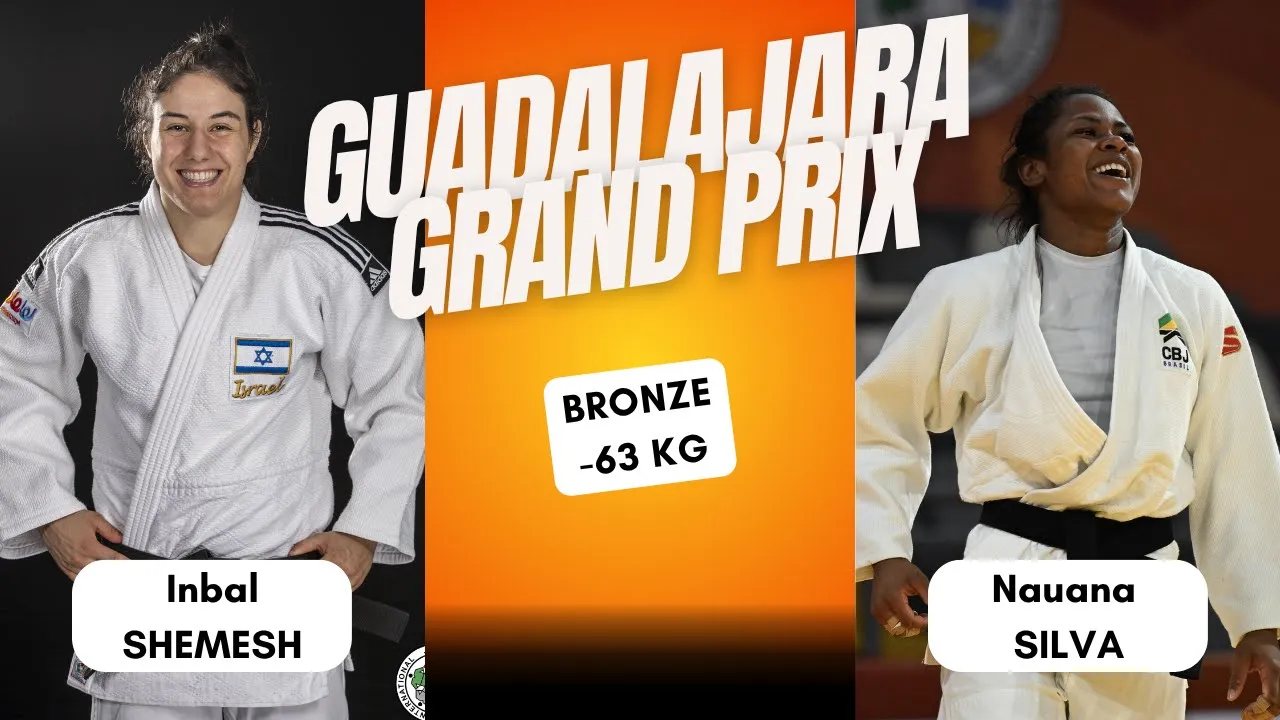 Inbal SHEMESH VS Nauana SILVA Guadalajara Grand Prix 2025 Bronze medal contest -63 kg