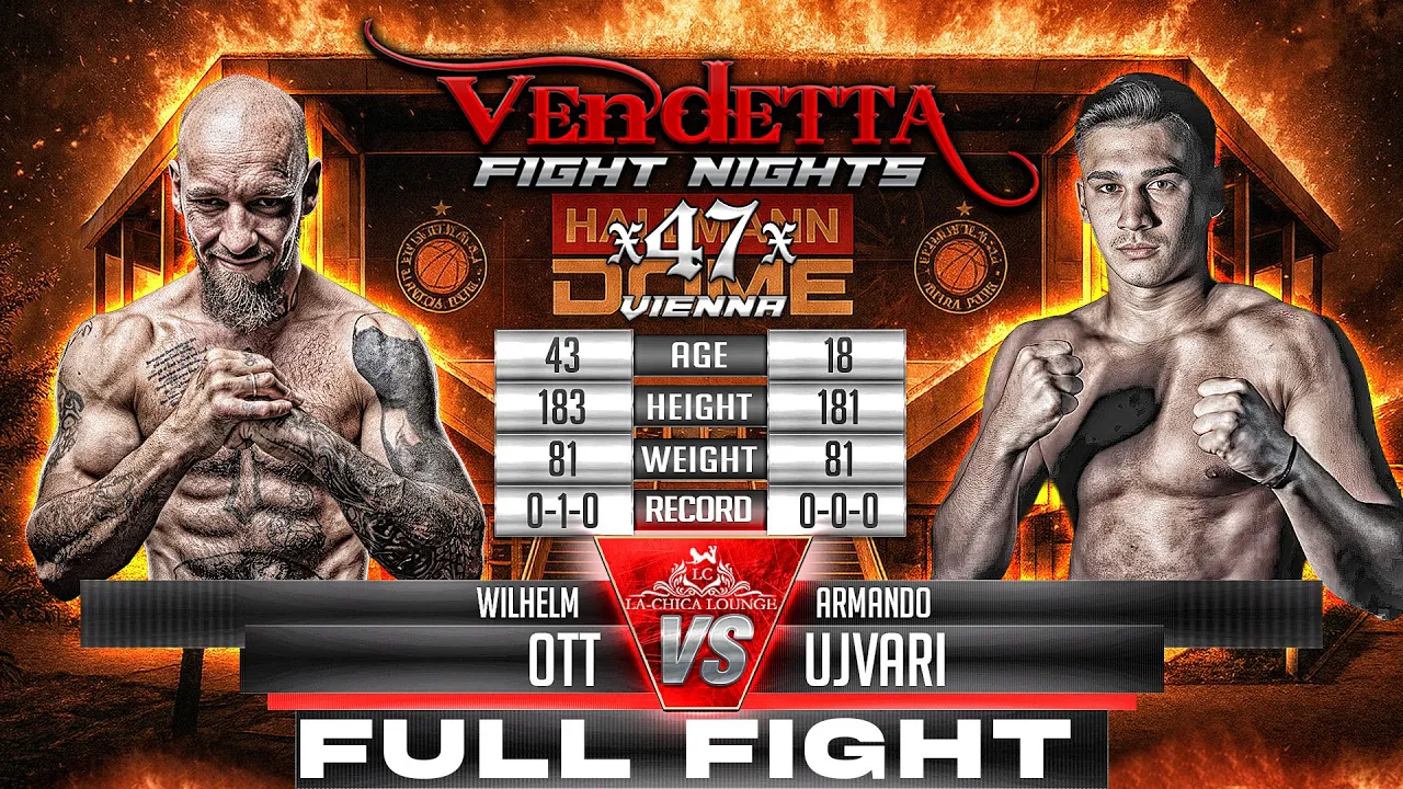 Wilhelm Ott VS Armando Ujvari | Bare Knuckle Boxing | Vendetta 47 FULL Fight (HD)