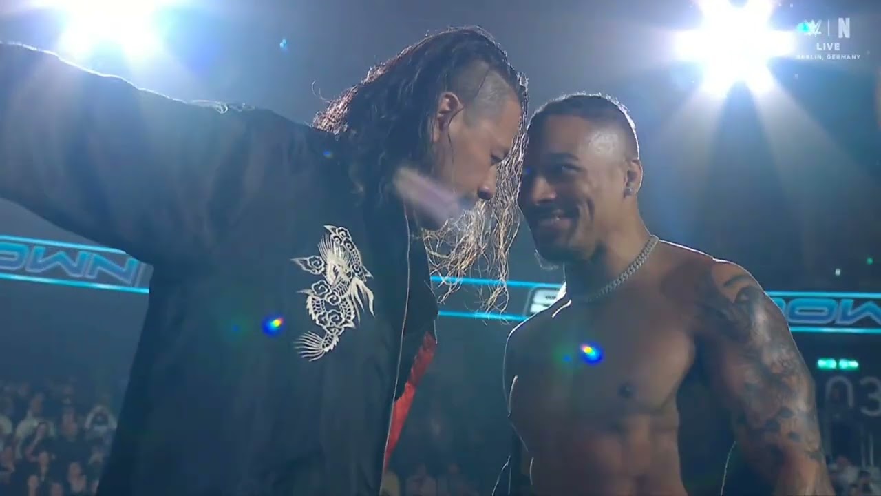 WWE SMACKDOWN CARMELO HAYES VS SHINSUKE NAKAMURA 01/09/26