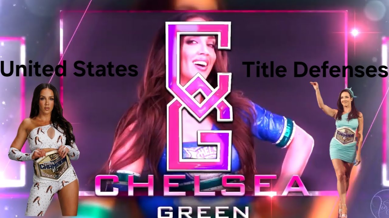 Chelsea Green United States Championship Defenses #wwe