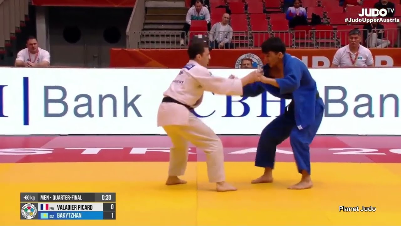 Romain VALADIER PICARD 🇫🇷 🆚️ Aman BAKYTZHAN 🇰🇿 | четвертьфинал/-60кг | Гран При Австрия 2026