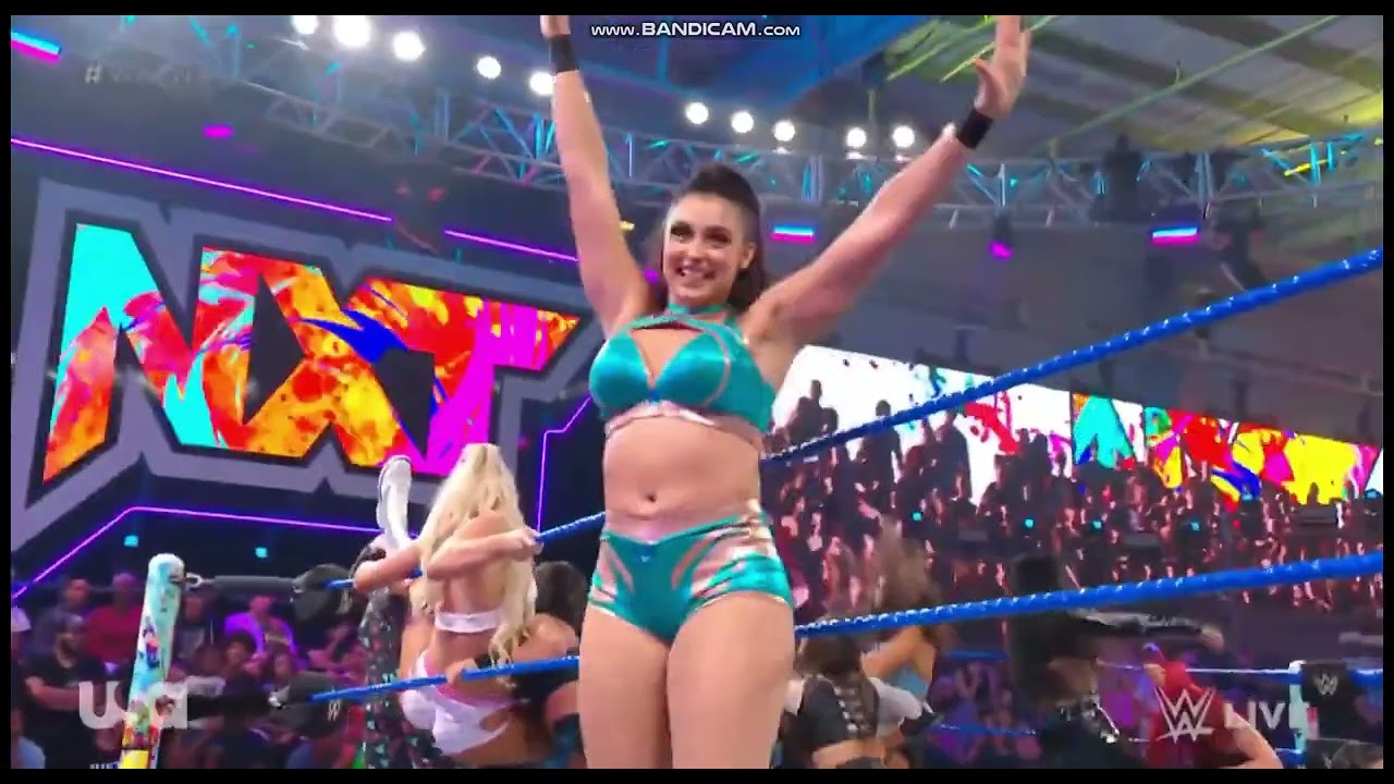 WWE Woman Random Battle Royal Eliminations Part 1