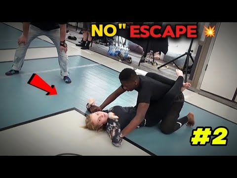 "  GIRL SHOCKED TO EVERYONE 🤬 AFTER THIS ESCAPE " NO ESCAPE 😭"GIRL VS BOY #wrestling #grappling #bjj