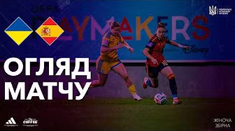 УКРАЇНА — ІСПАНІЯ | ОГЛЯД МАТЧУ | ЖІНОЧА ЗБІРНА | Кваліфікація ЧС-2027