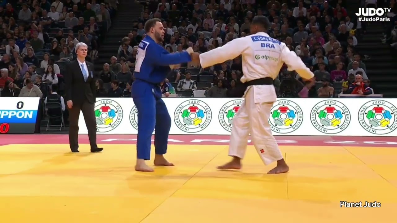 Leonardo GONCALVES 🇧🇷 🆚️ Simeon CATHARINA 🇳🇱 | утешительная схватка /-100кг | БШ Париж 2026