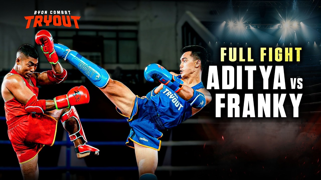 ADITYA VS FRANKY (BYON TRYOUT 2 KICKSTRIKING BOUT) FREE FIGHT