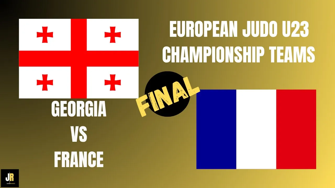 GEORGIA 🇬🇪 VS FRANCE 🇫🇷 European Judo Championships U23 TEAMS | GOLD medal contest