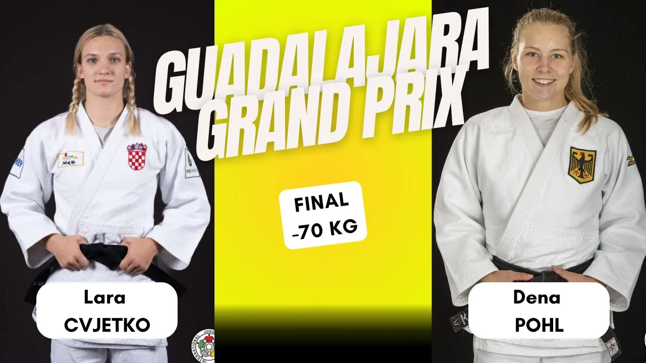 Lara CVJETKO VS Dena POHL Guadalajara Grand Prix 2025 GOLD medal contest -70 kg