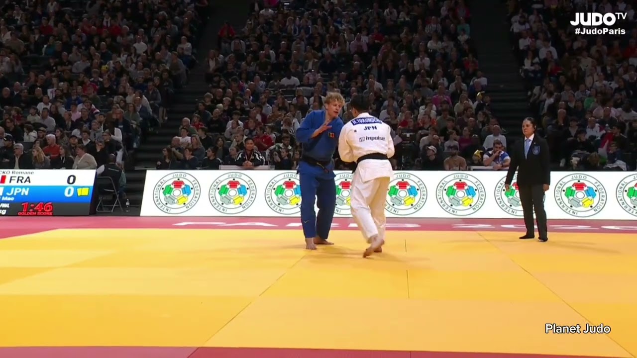 Hidetoshi TOKUMOCHI 🇯🇵 🆚️ Vadim GHIMBOVSCHI 🇲🇩 | четвертьфинал /-90кг | Большой Шлем Париж 2026