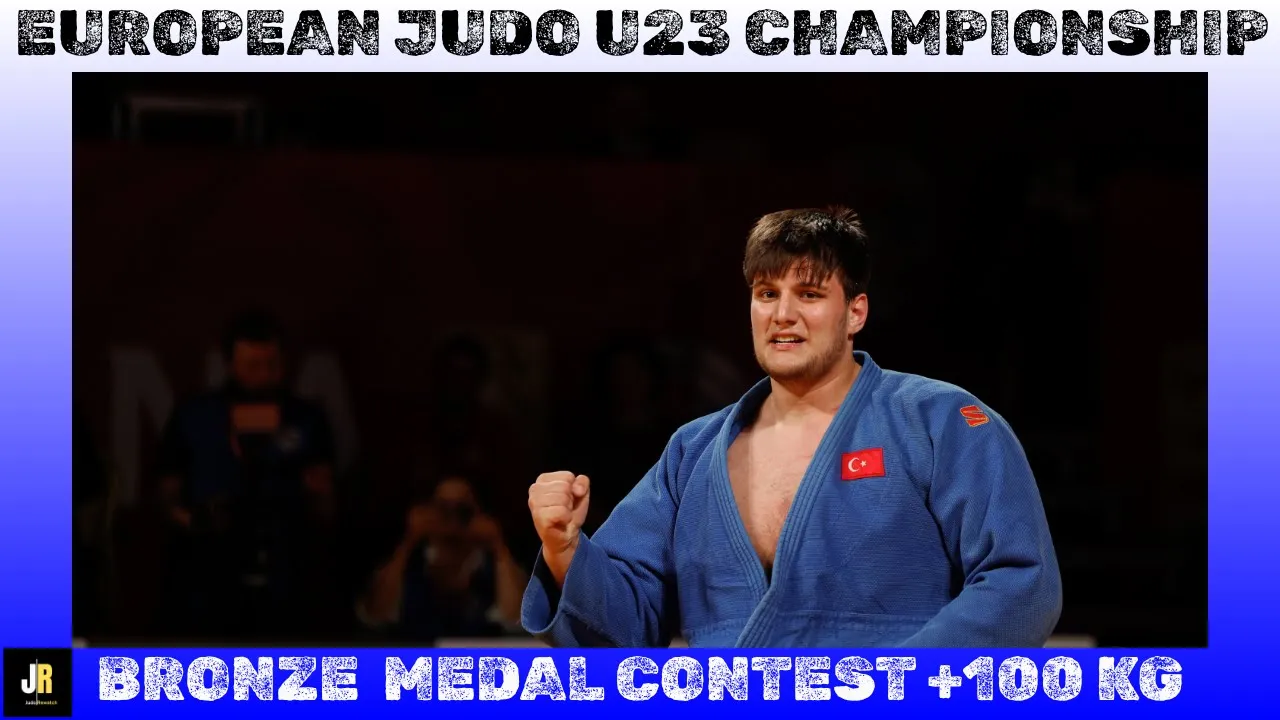 Ibrahim TATAROGLU VS Recep ERGIN European Judo Championships U23 | Bronze medal contest +100 kg