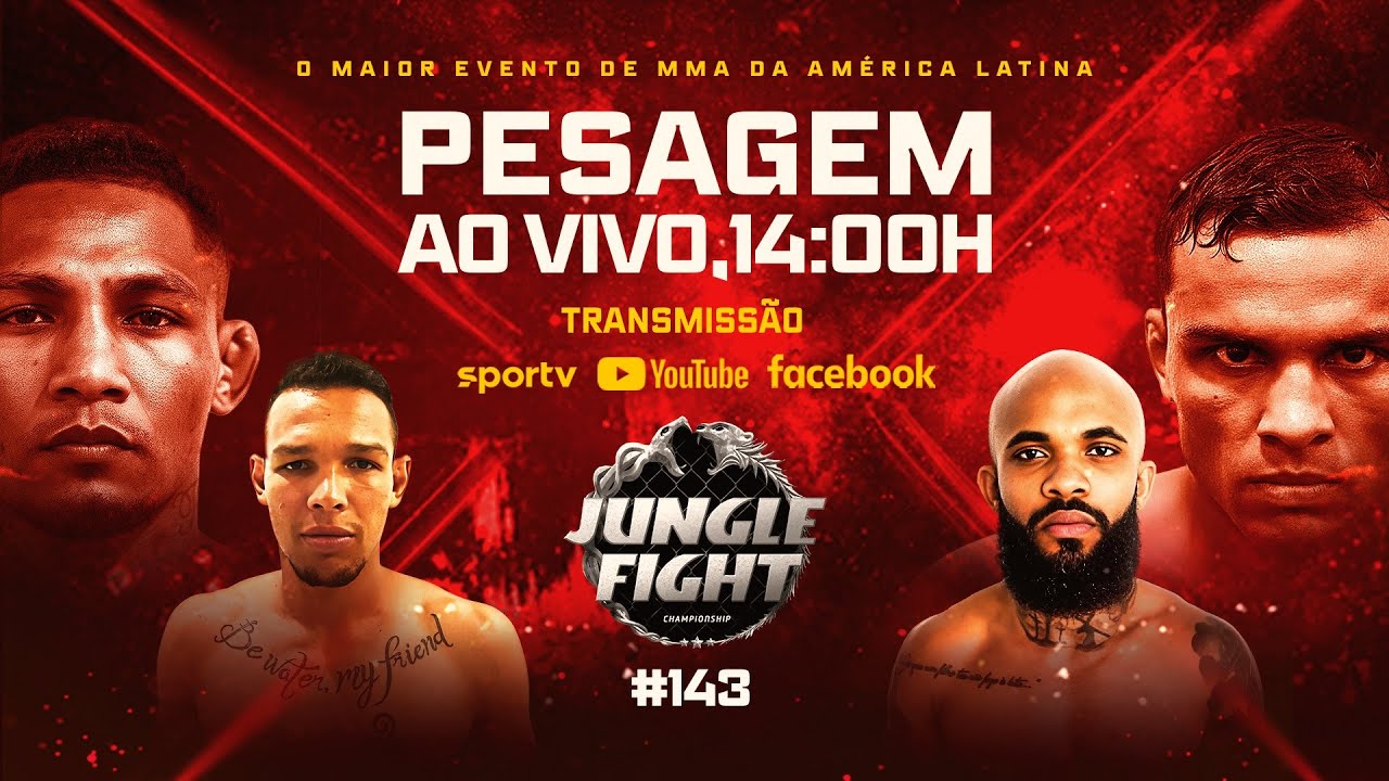 JUNGLE FIGHT 143 l SÃO PAULO - PESAGEM