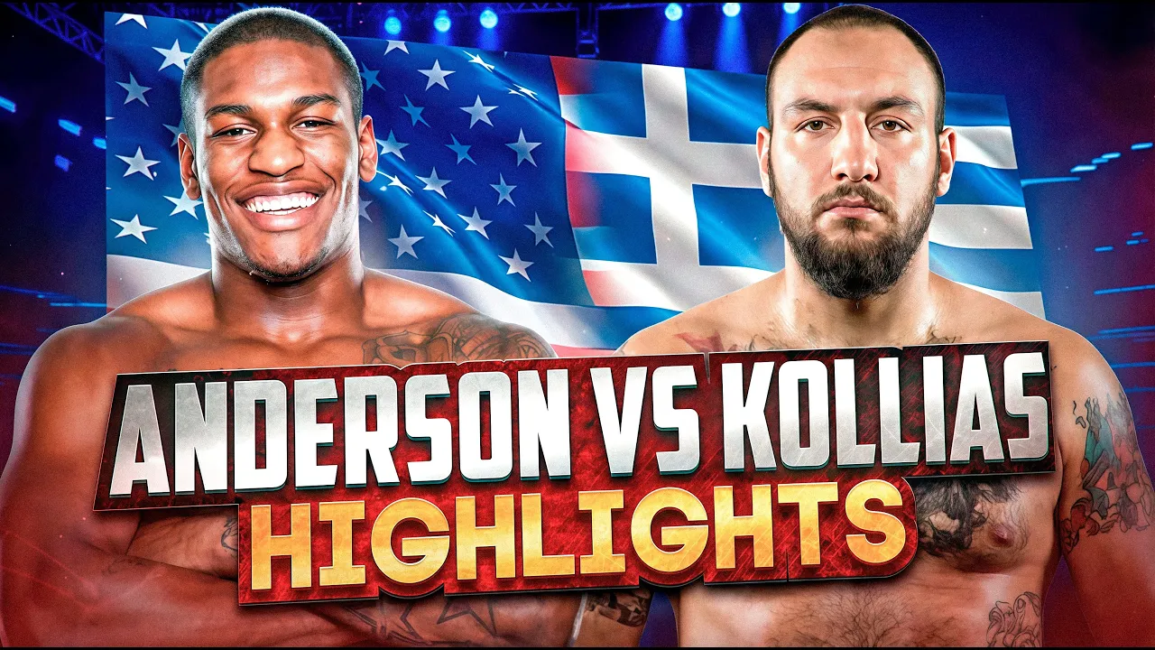 Heavyweight Boxing! Jared Anderson (USA) vs Marios Kollias (GREECE) | Fight Highlights