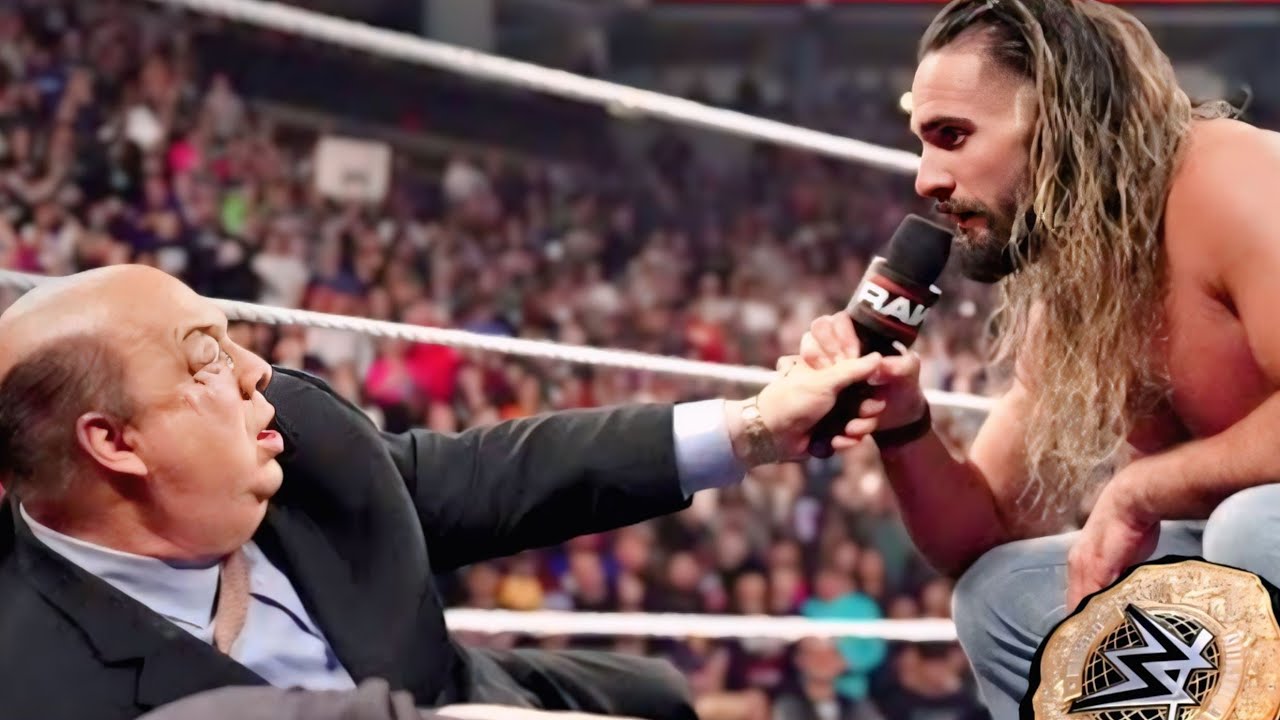 Eventually seth Rollins comes back and brutally attacks Logan Paul & Paul HymanHyman | WWE review