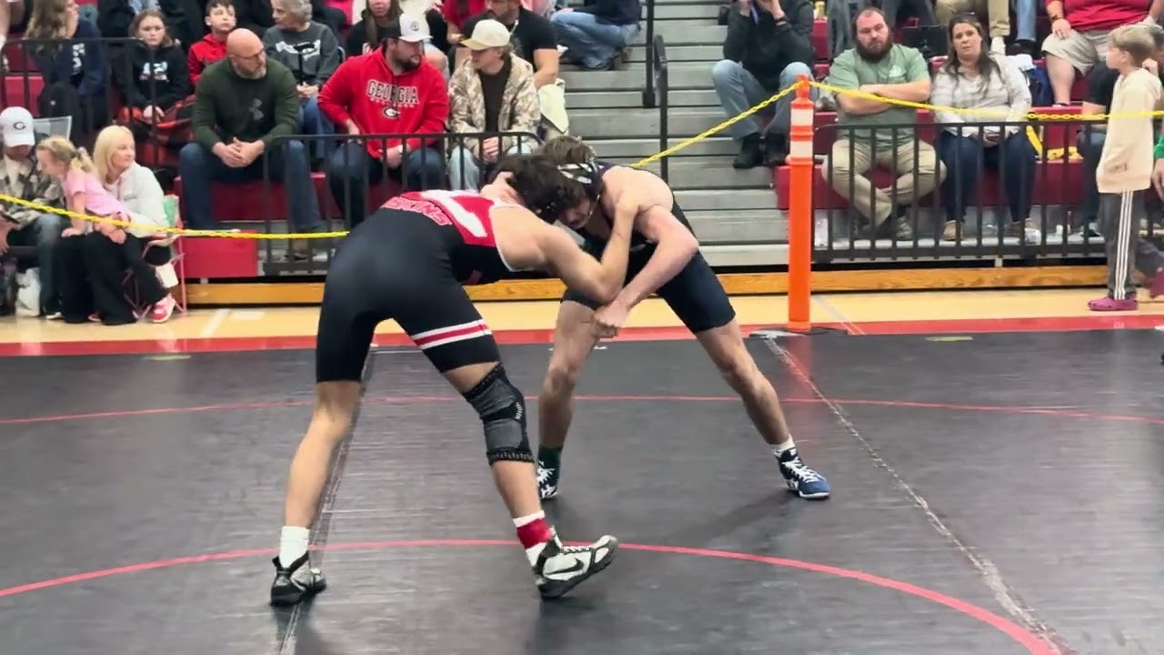 Levi Wall Social Circle vs Preston Strickland Troup 138lbs 2026 GA Grappler Elite Duals