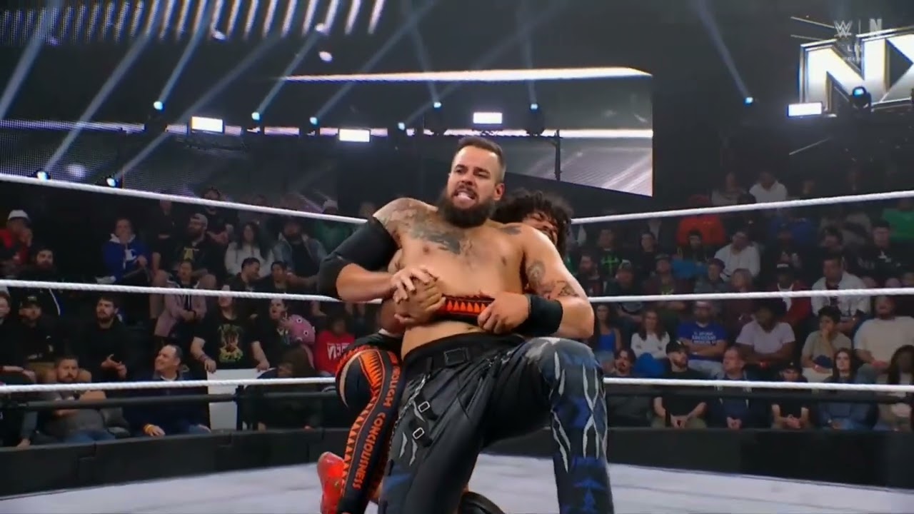 WWE NXT JOSH BRIGGS VS TAVION HEIGHTS 11/11/25